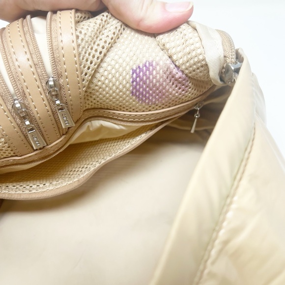 caraa stratus backpack in latte - Picture 5 of 6